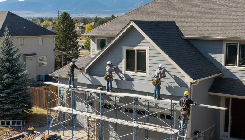 Denver, CO siding company providing professional vinyl siding installation for homes