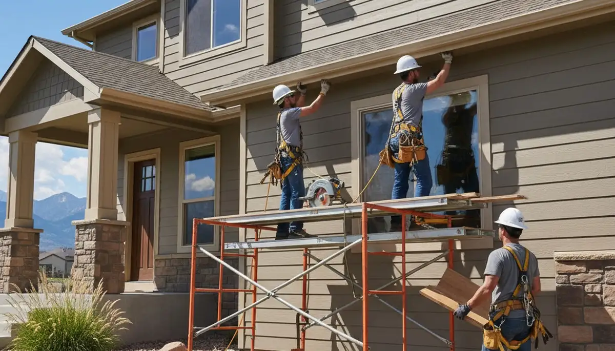 Denver, CO vinyl siding installation by a professional siding contractor