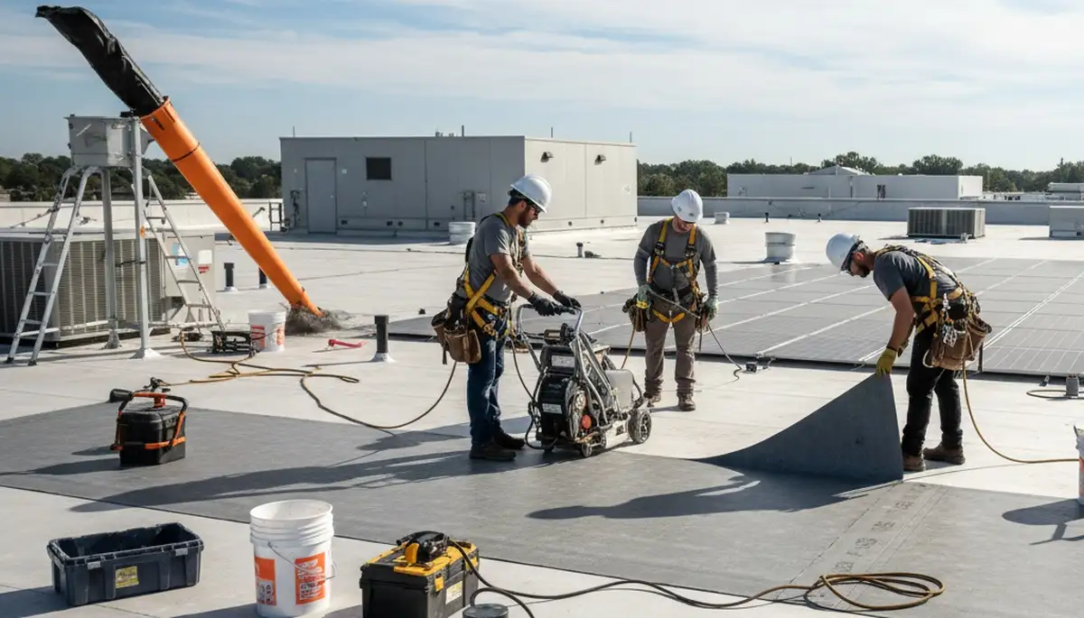 Denver siding installation for commercial buildings, protecting businesses from hail, snow, and UV damage