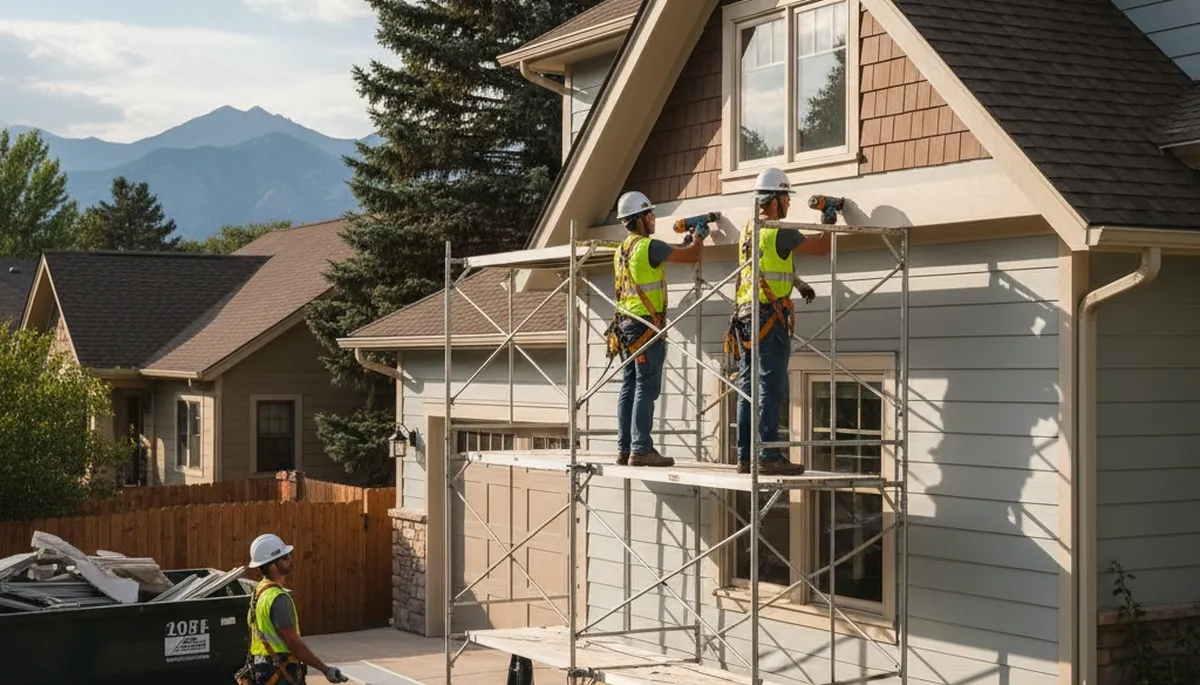 Denver, CO siding installation by a professional vinyl siding contractor