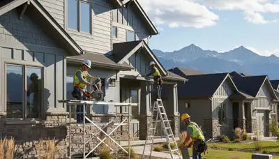 Professional siding installation in Denver, CO for a residential home exterior