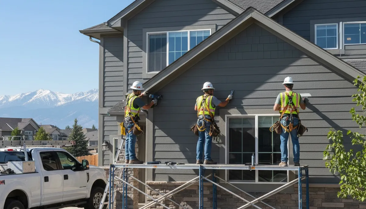 Denver, CO siding installation for residential homes by a professional vinyl siding contractor