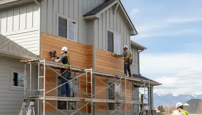 Denver, CO vinyl siding installation by a professional siding contractor