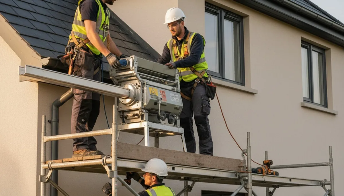 Seamless gutter installation in Denver, CO for durable home protection against snow and hail