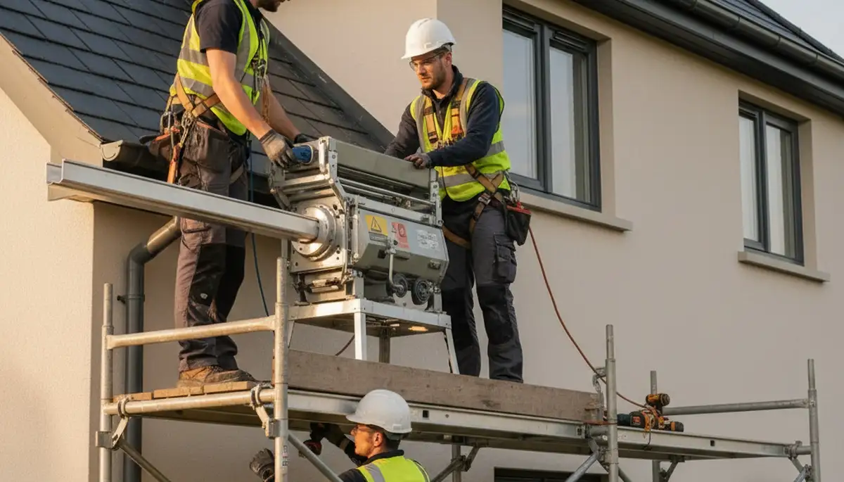Seamless gutter installation in Denver, CO for durable home protection against snow and hail