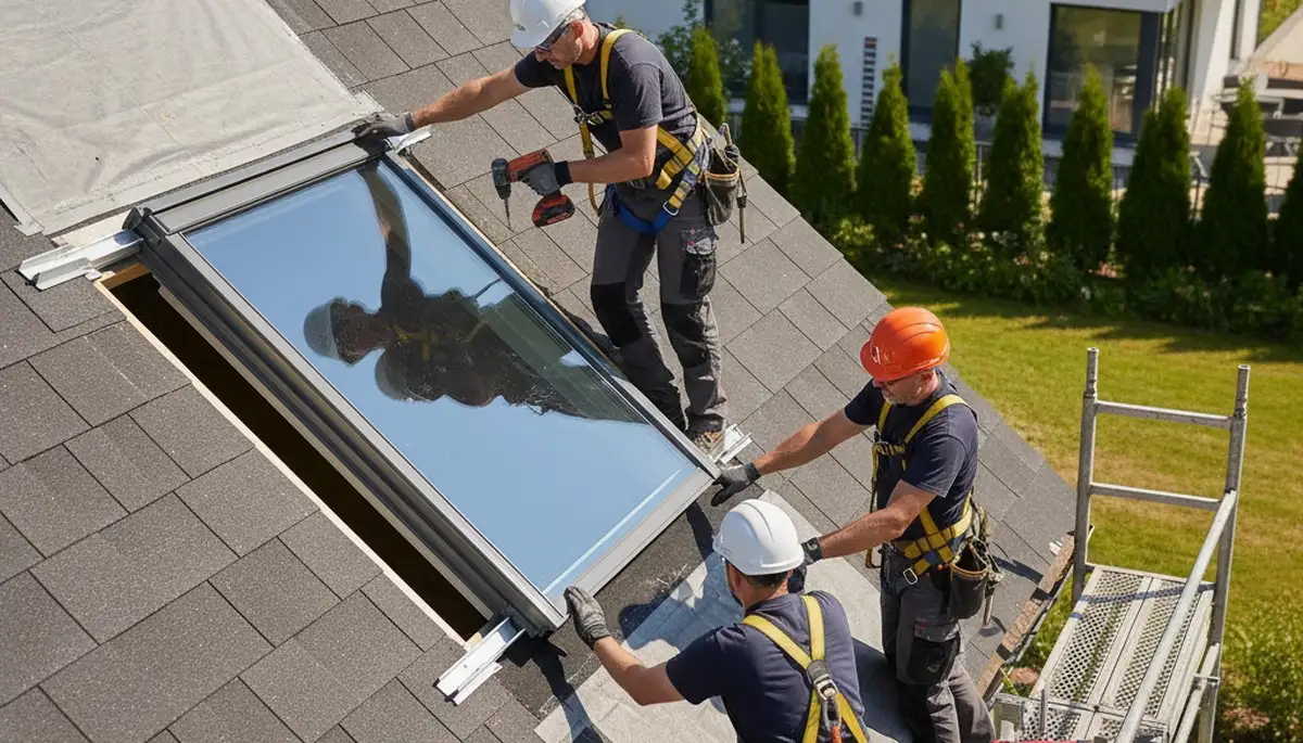 Denver skylight installation by siding contractors for Colorado weather in Denver, CO