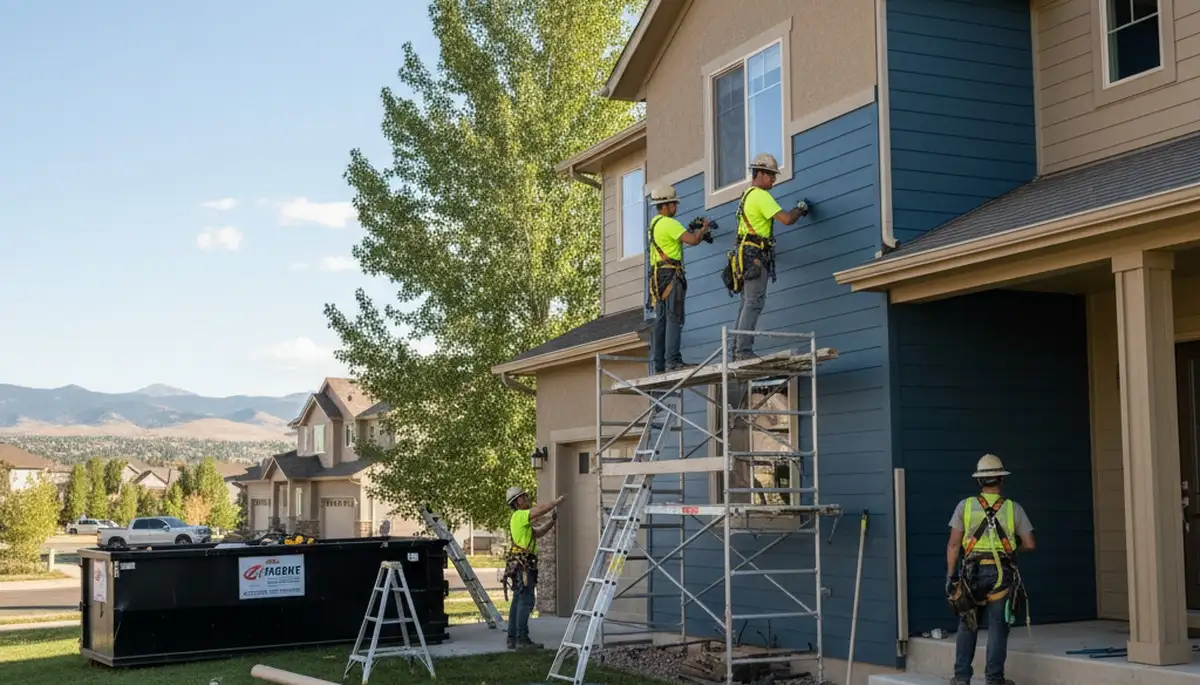 Denver, CO siding contractor providing professional vinyl siding installation and replacement